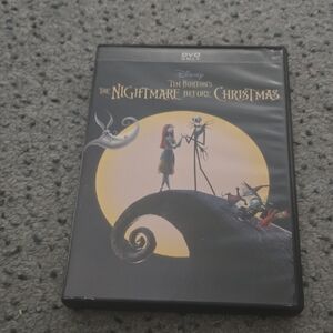 Disney's The Nightmare Before Christmas DVD - Black and Yellow